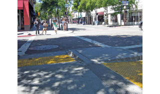 Illustration for article titled How A California City's Sidewalks Were Redesigned for Wheelchairs